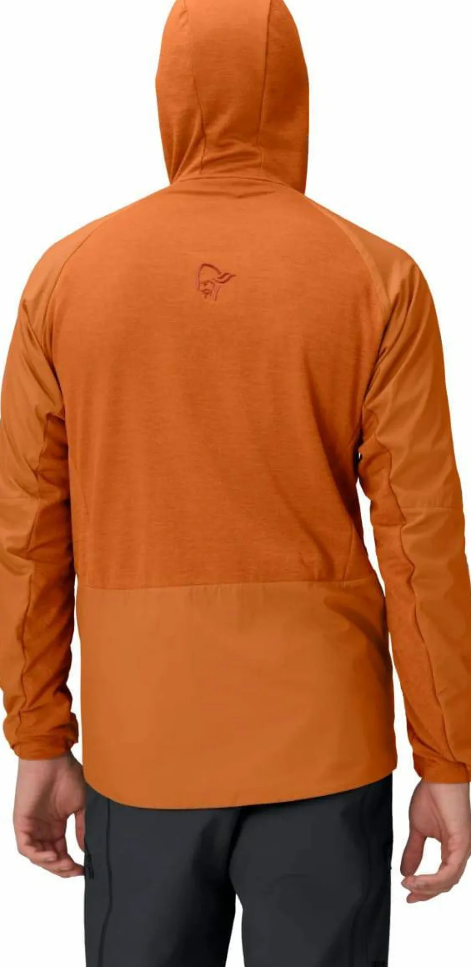 Norrøna Men's Møre Octa Zip Hood Gold Flame