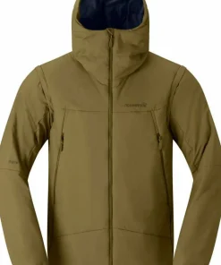 Norrøna Men's Møre Thermo60 Aero200 Jacket Dark Olive