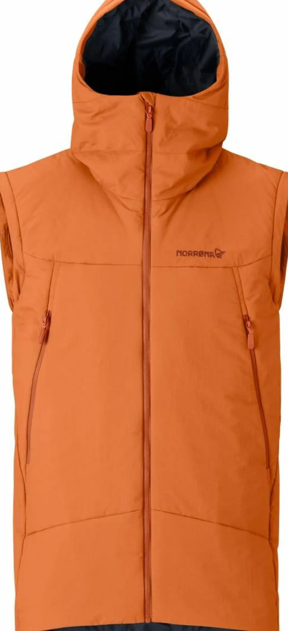 Norrøna Men's Møre Thermo60 Aero200 Jacket Gold Flame