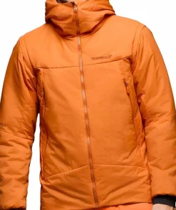 Norrøna Men's Møre Thermo60 Aero200 Jacket Gold Flame