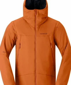 Norrøna Men's Møre Thermo60 Aero200 Jacket Gold Flame