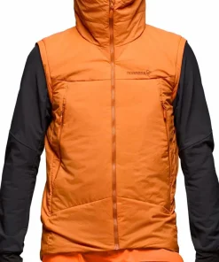 Norrøna Men's Møre Thermo60 Aero200 Jacket Gold Flame