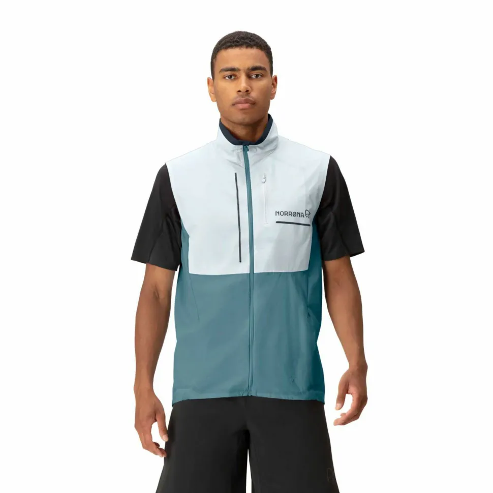 Norrøna Men's Senja Aero90 Vest Snow White