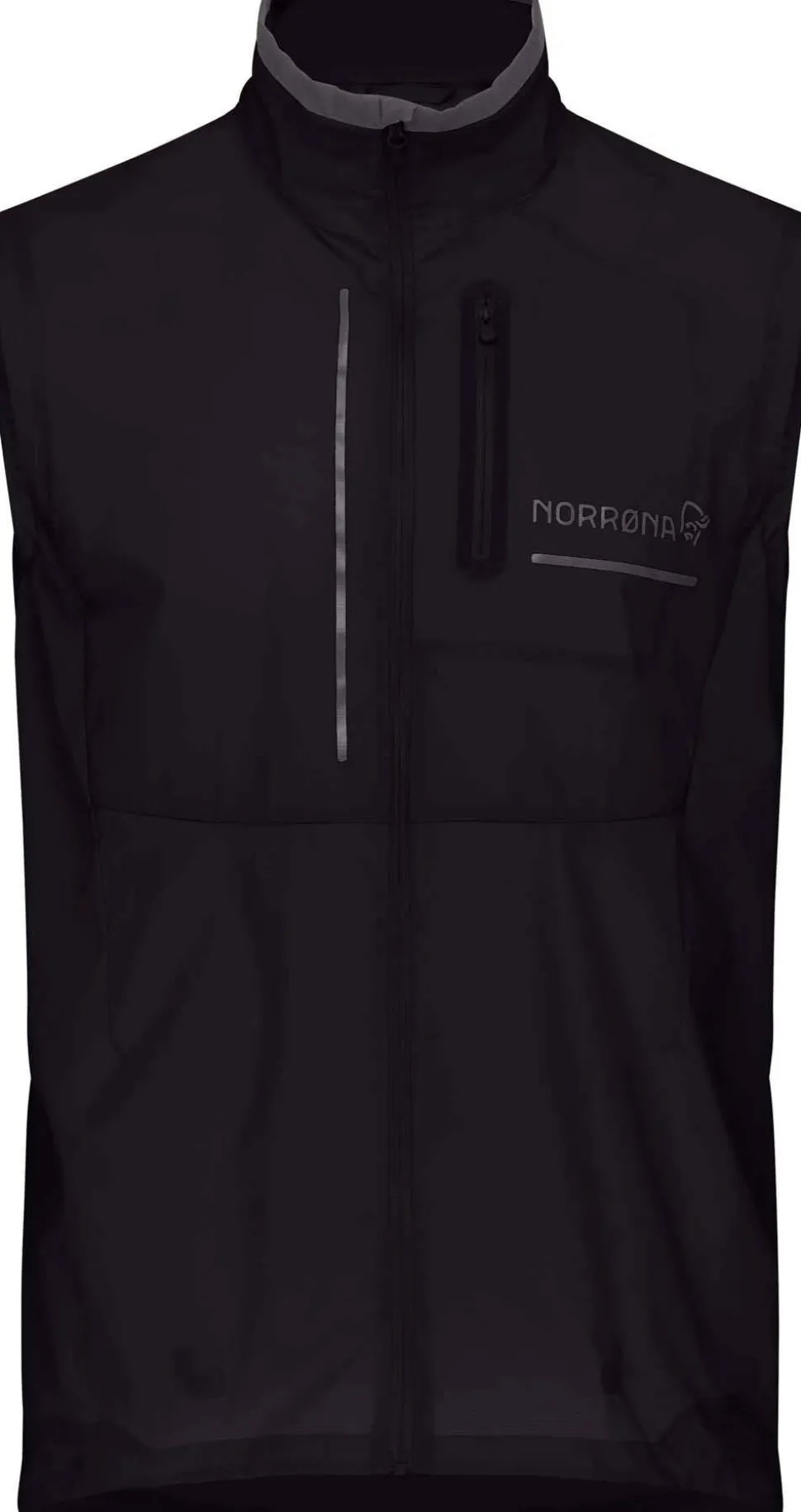 Norrøna Men's Senja Aero90 Vest Caviar