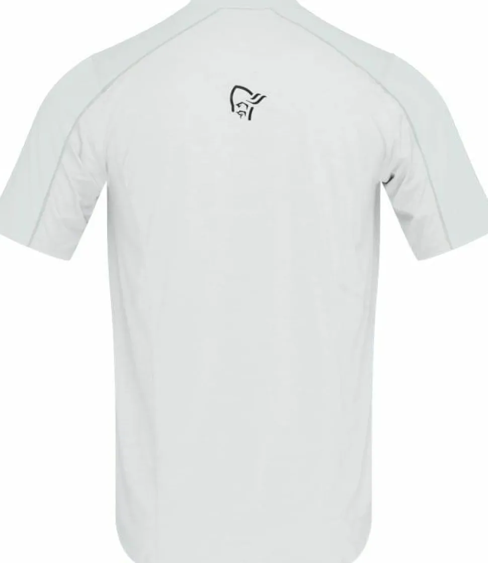 Norrøna Men's Senja Equaliser Lightweight T-Shirt Snow White
