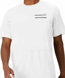 Norrøna Men's Senja Equaliser Lightweight T-Shirt Snow White