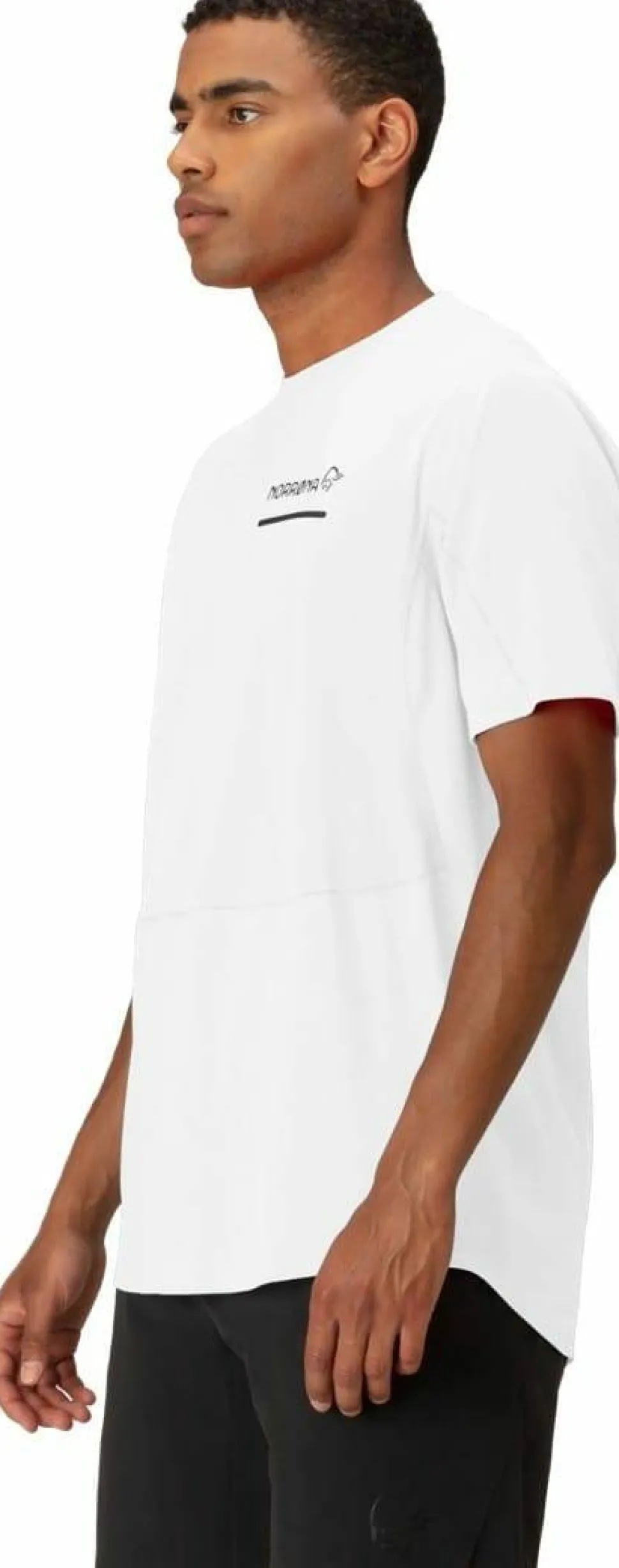 Norrøna Men's Senja Equaliser Lightweight T-Shirt Snow White