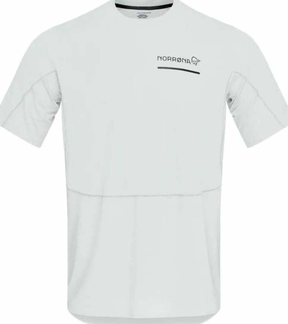 Norrøna Men's Senja Equaliser Lightweight T-Shirt Snow White