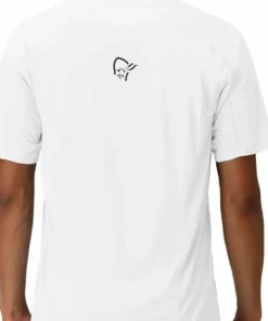 Norrøna Men's Senja Equaliser Lightweight T-Shirt Snow White