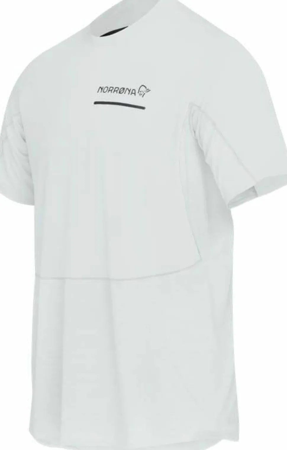 Norrøna Men's Senja Equaliser Lightweight T-Shirt Snow White