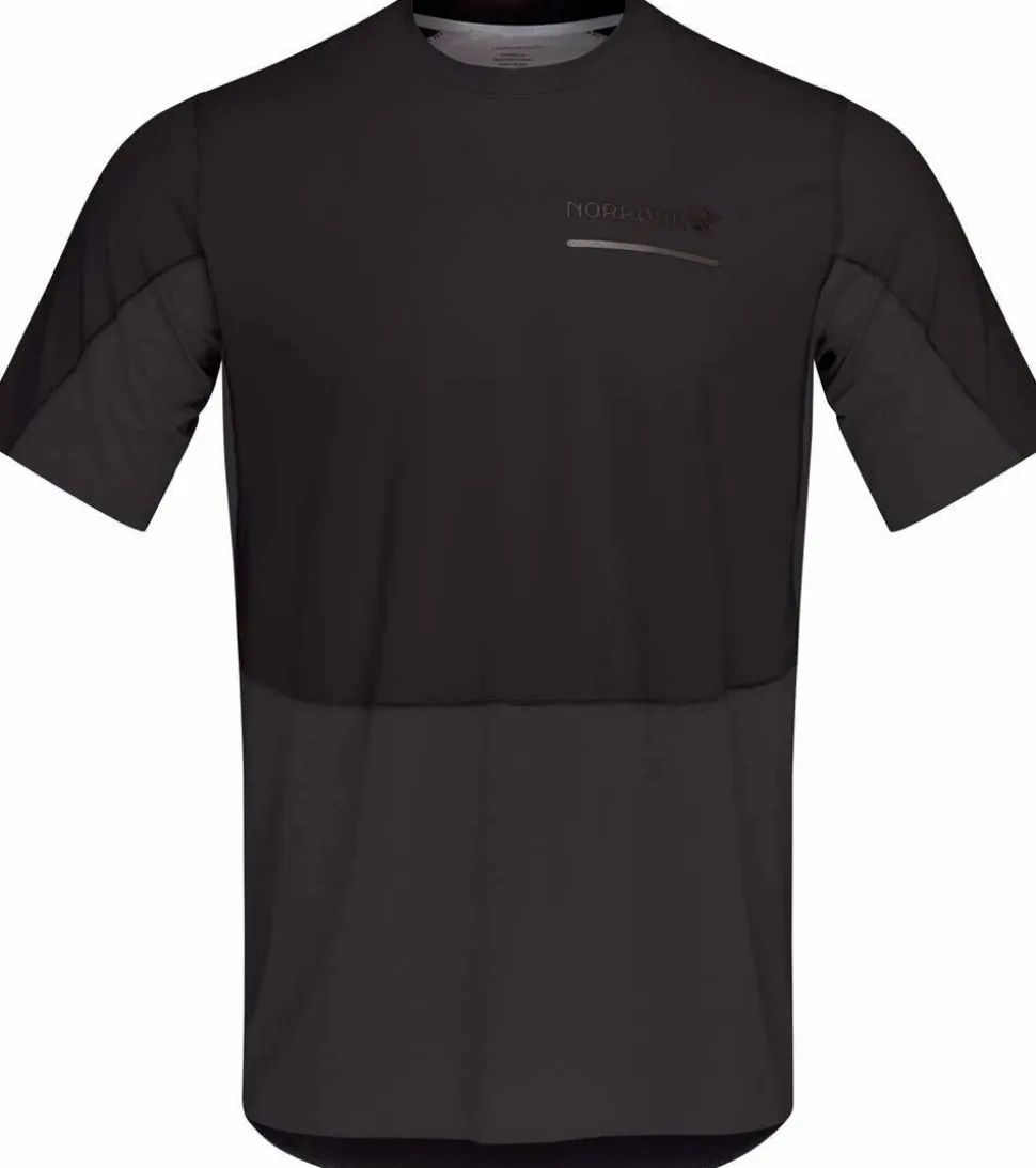 Norrøna Men's Senja Equaliser Lightweight T-Shirt Caviar