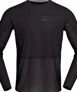 Norrøna Men's Senja Equaliser Lightweight Long Sleeve Caviar