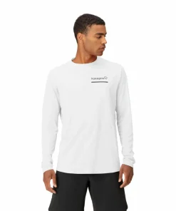Norrøna Men's Senja Equaliser Lightweight Long Sleeve Snow White