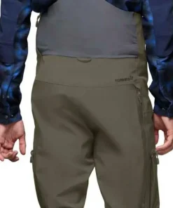 Norrøna Men's Tamok GORE-TEX Performance Shell Bib Beluga