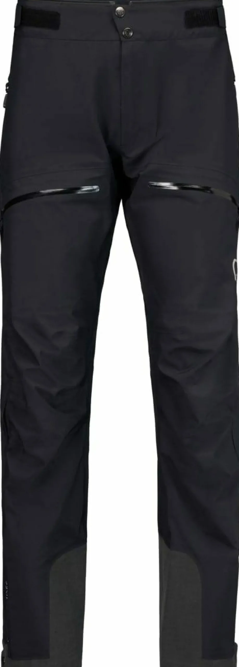 Norrøna Men's Trollveggen GORE-TEX Pro Light Pants Caviar Black