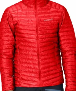 Norrøna Men's Trollveggen Superlight Down Hood Arednalin Red