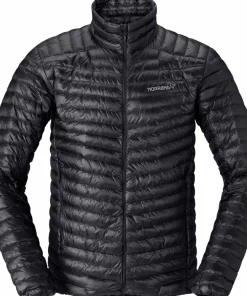 Norrøna Men's Trollveggen Superlight Down Jacket Caviar Black
