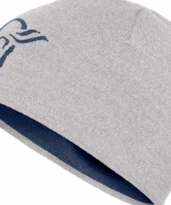 Norrøna Unisex /29 Light Merinoull Logo Beanie Grey Melange