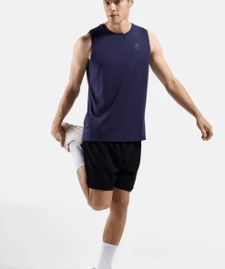 Odlo Men's 2-In-1 Short Essential 6 Inch Black