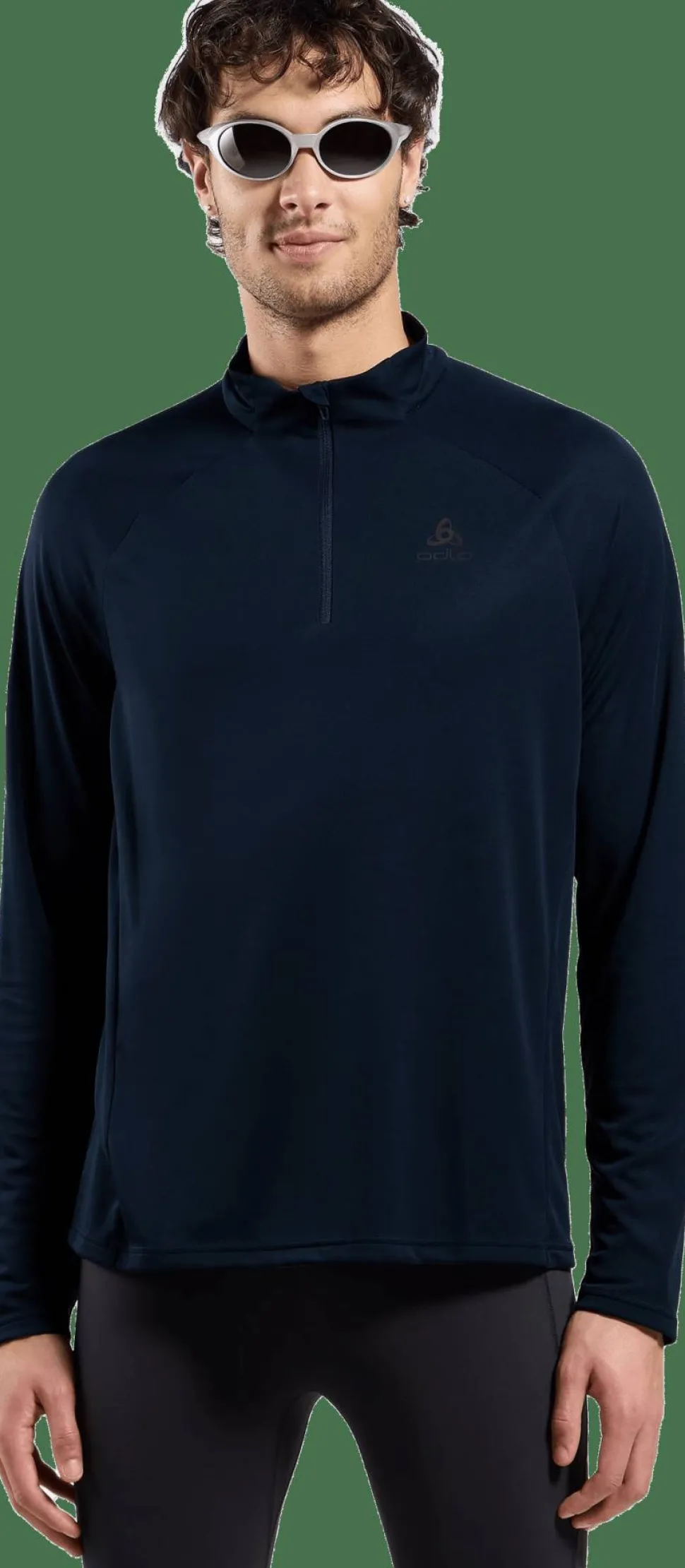Odlo Men's Mid Layer Essential 1/2 Zip Dark Sapphire