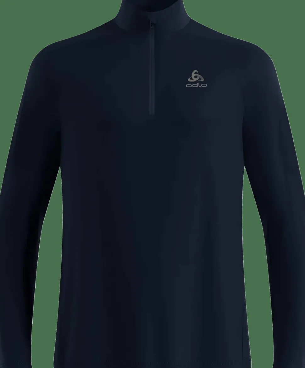 Odlo Men's Mid Layer Essential 1/2 Zip Dark Sapphire
