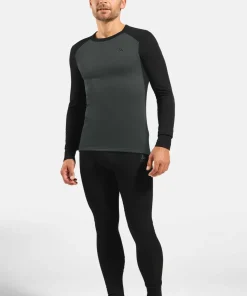 Odlo Men's Odlo Active Warm Base Layer Set Black - Urban Chic