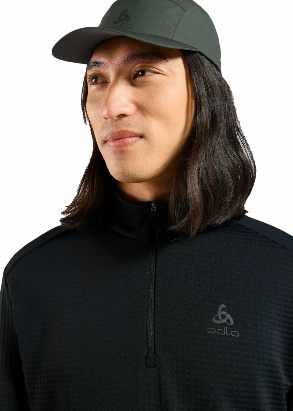 Odlo Men's Odlo Essential Thermal Mid Layer 1/2 Zip Black