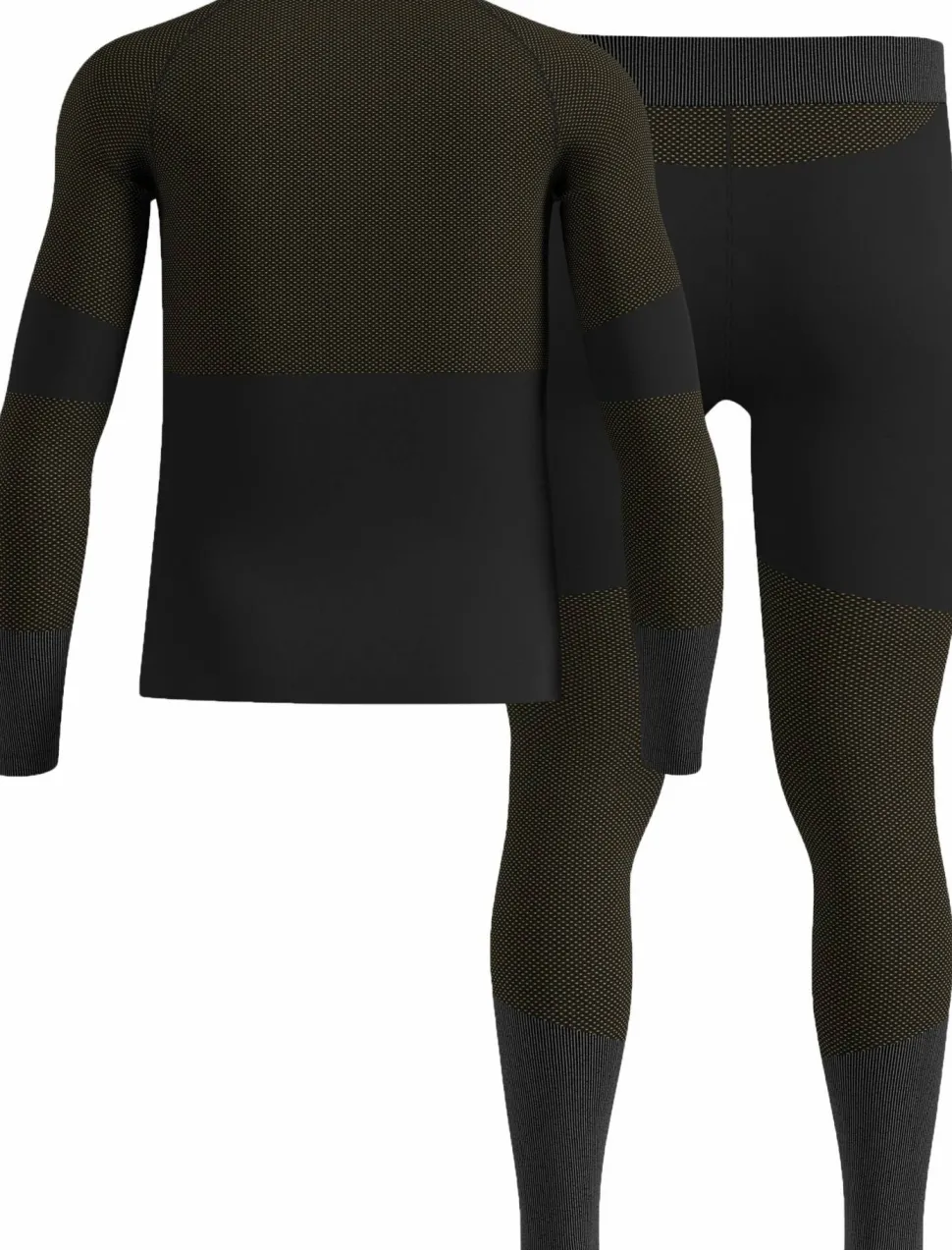 Odlo Men's Odlo Fundamentals Performance Warm Set Long Black