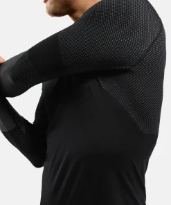 Odlo Men's Odlo Fundamentals Performance Warm Set Long Black