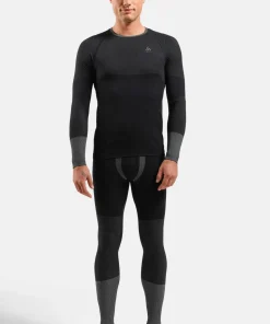 Odlo Men's Odlo Fundamentals Performance Warm Set Long Black