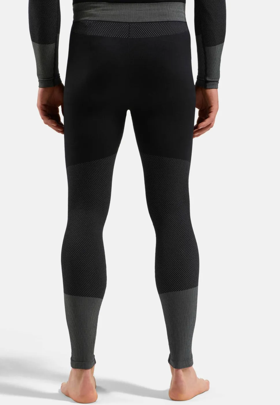 Odlo Men's Odlo Fundamentals Performance Warm Set Long Black