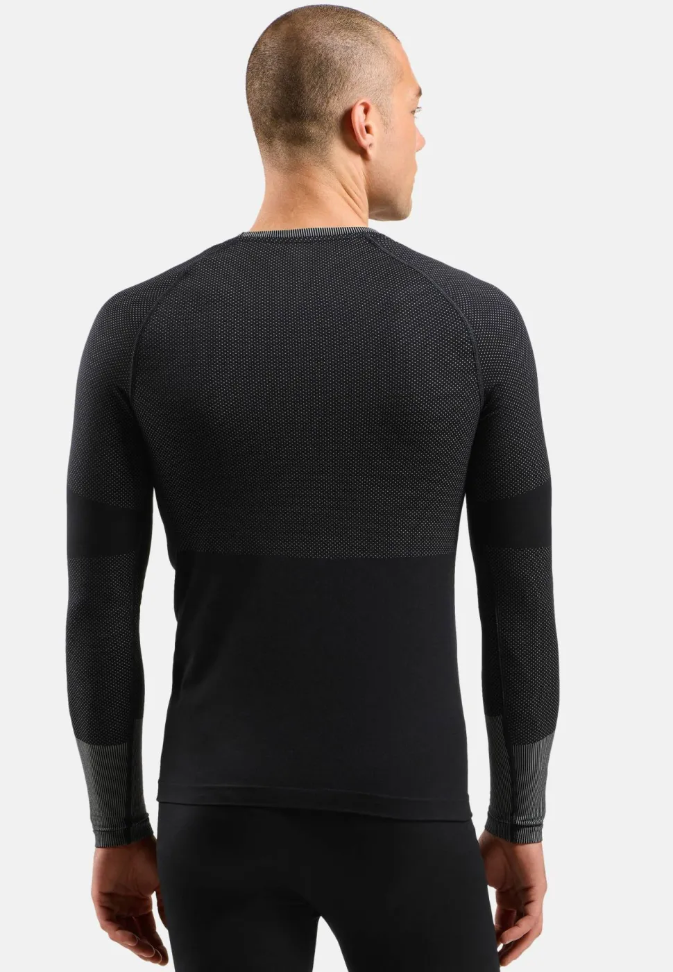 Odlo Men's Odlo Fundamentals Performance Warm Set Long Black