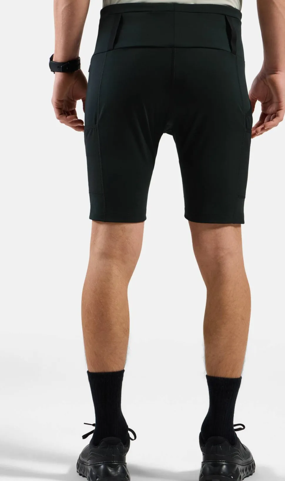 Odlo Men's Odlo X-Alp Trail Cargo Tights Short Black
