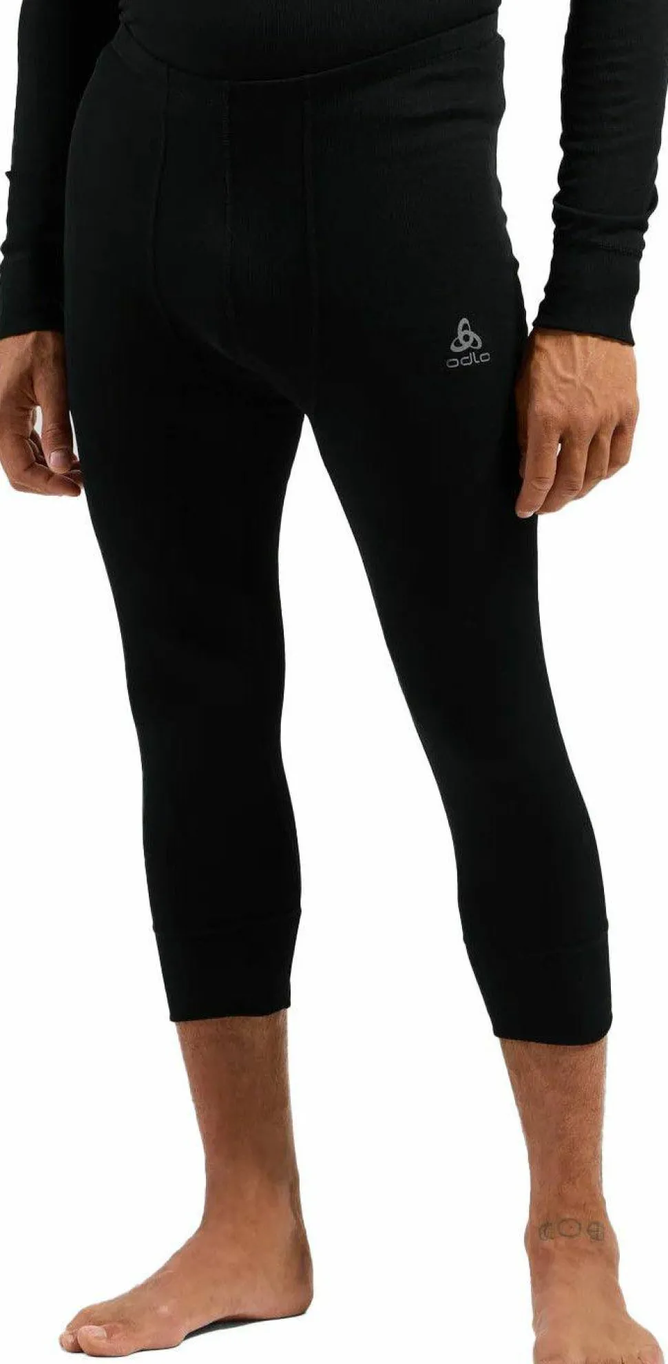 Odlo Men's Pants 3/4 Active Warm Eco Black