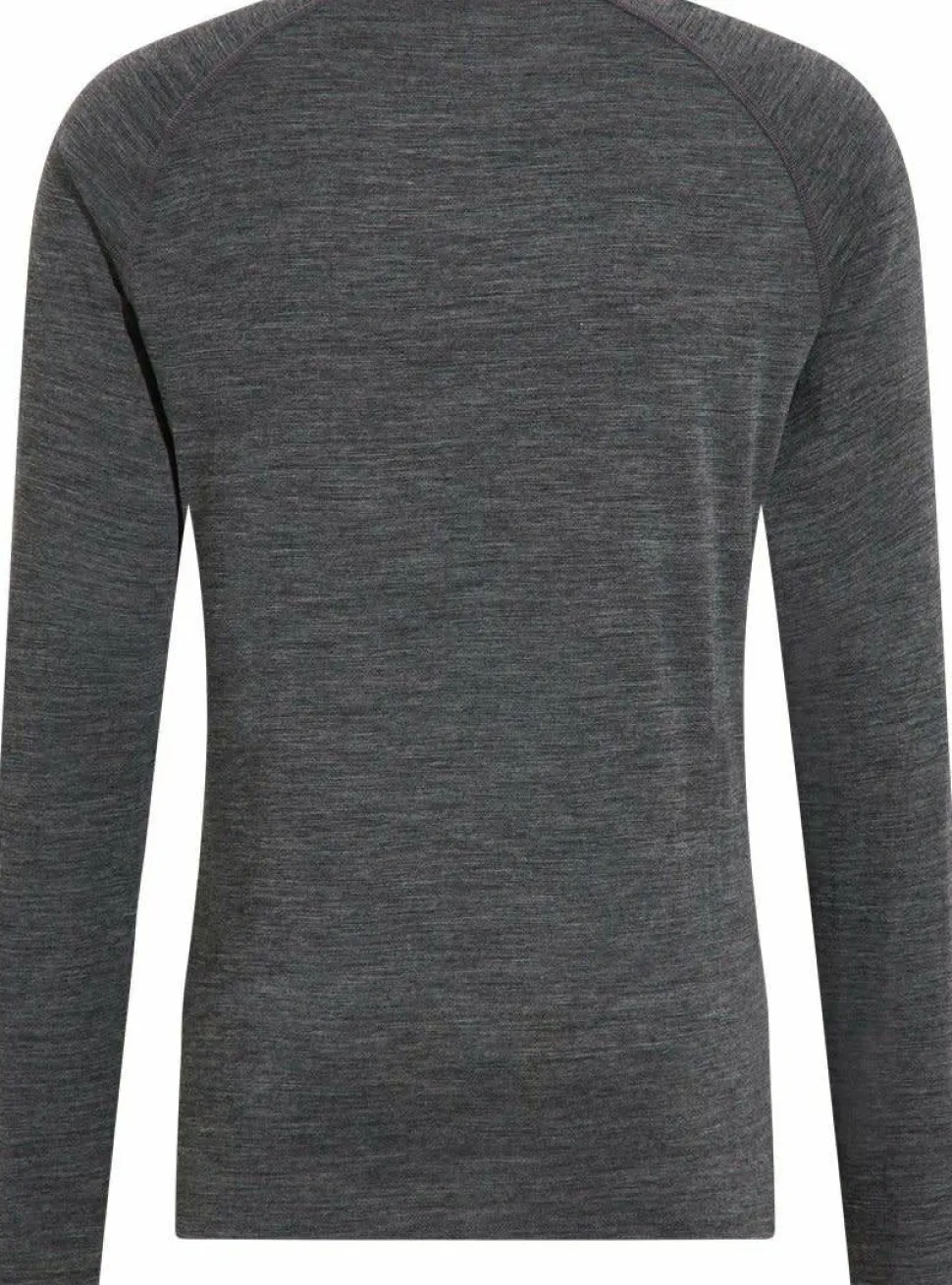 Odlo Men's Performance Wool 150 Base Layer Matte Green/Dark Grey Melange