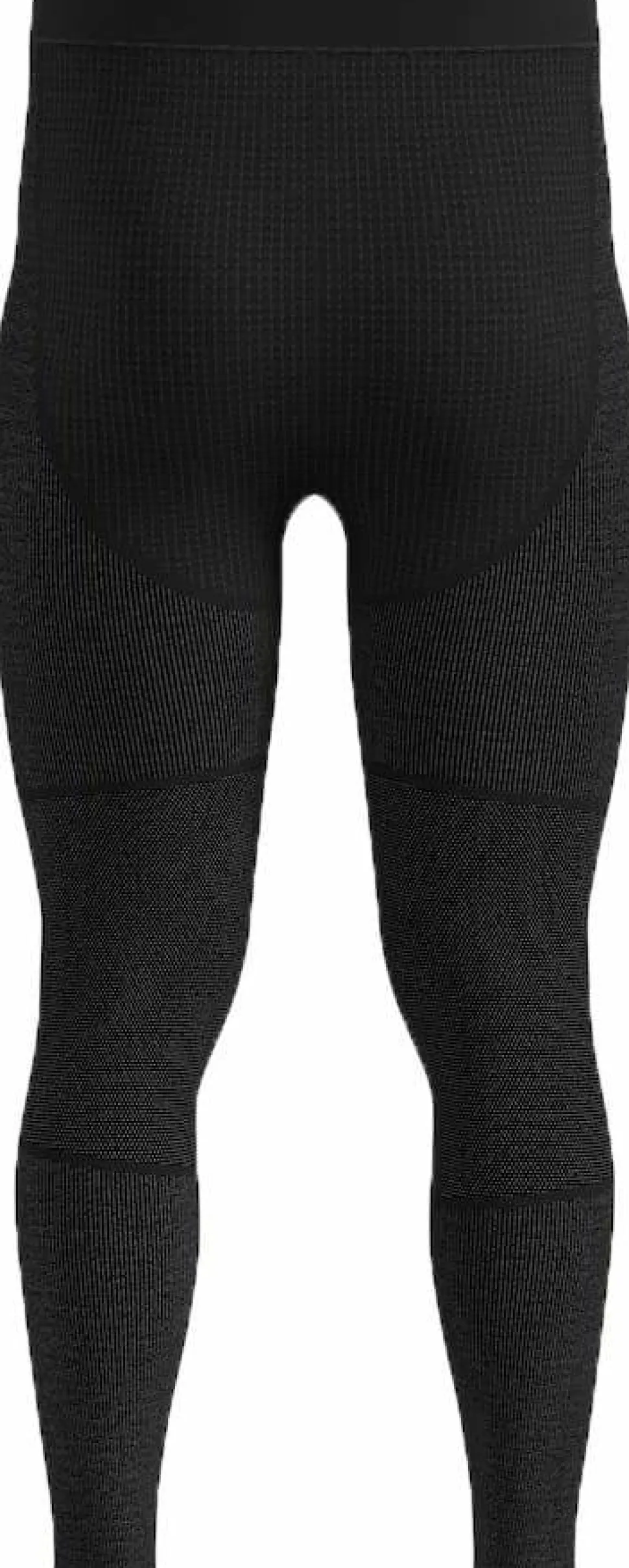 Odlo Men's Seamless Performance Wool full-length base layer bottoms Black