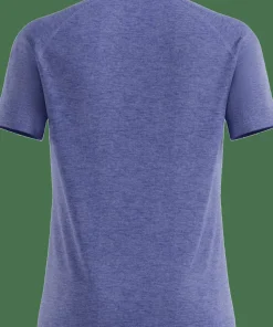 Odlo Men's T-Shirt Crew Neck S/S X-Alp Pw 115 Dazzling Blue Melange
