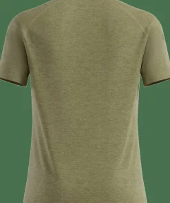 Odlo Men's T-Shirt Crew Neck S/S X-Alp Pw 115 Guacamole Melange