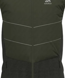 Odlo Men's Vest Run Easy S-Thermic Deep Depths