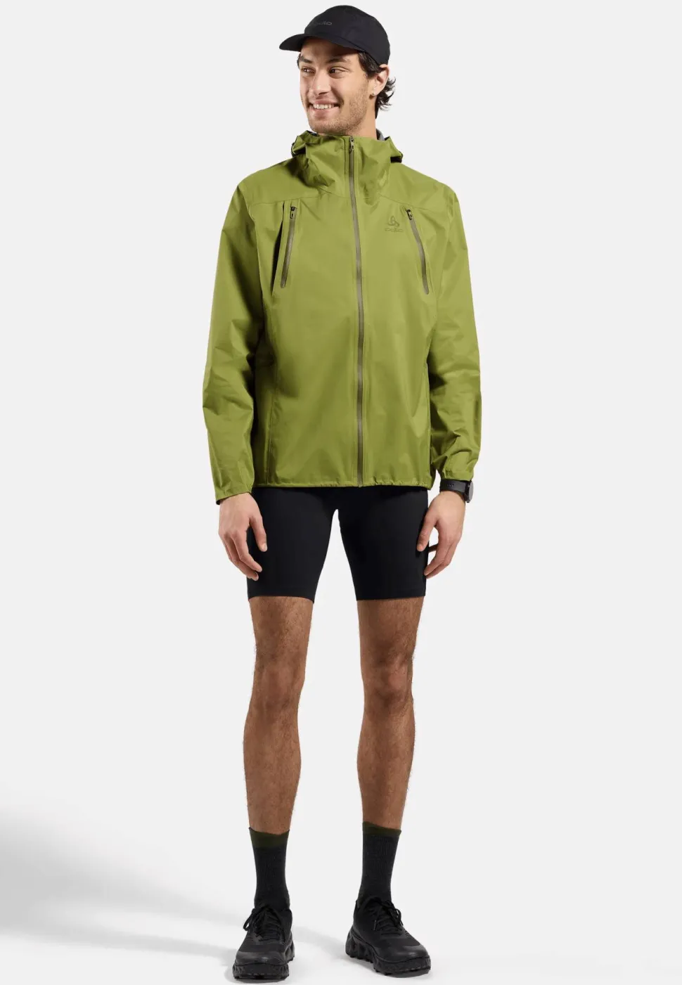 Odlo Men's X-Alp Waterproof Pro Jacket Guacamole