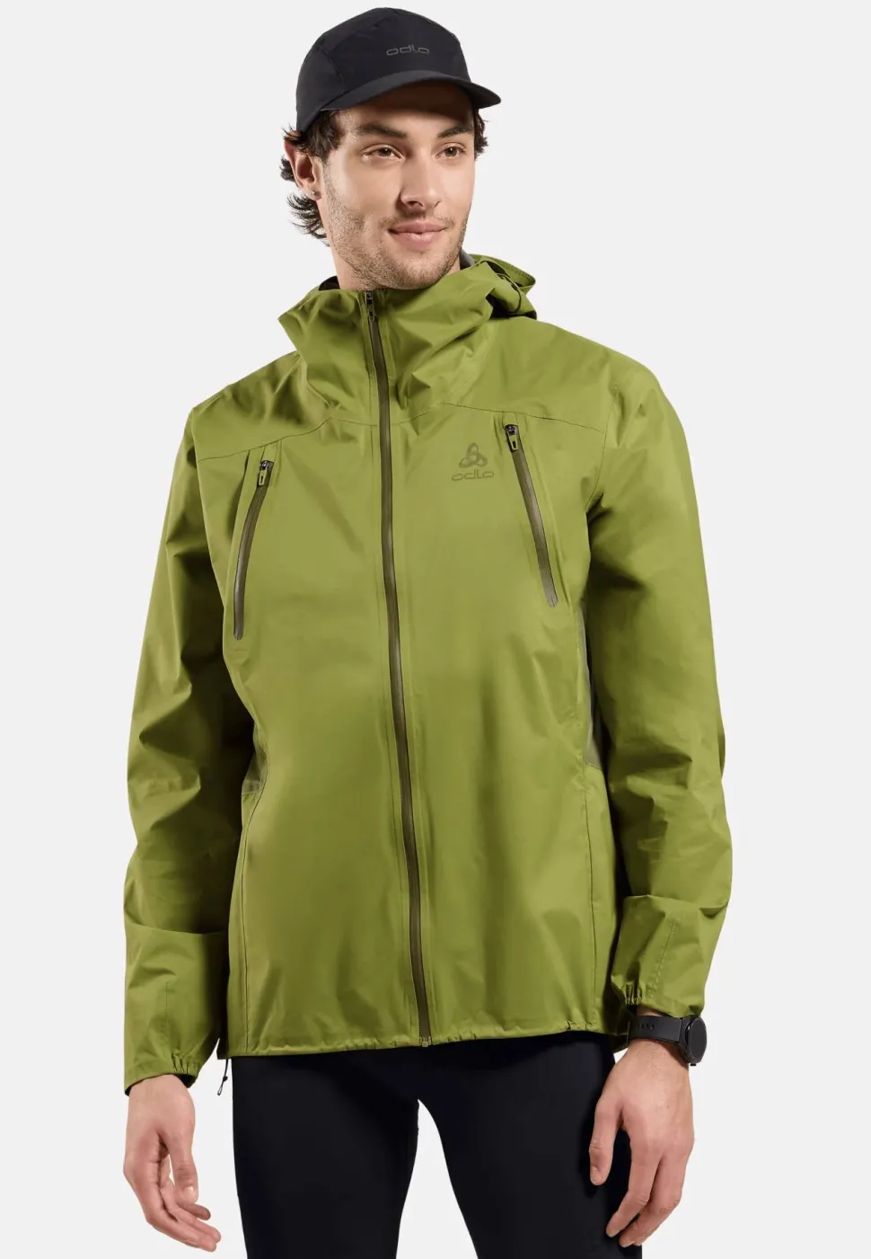 Odlo Men's X-Alp Waterproof Pro Jacket Guacamole