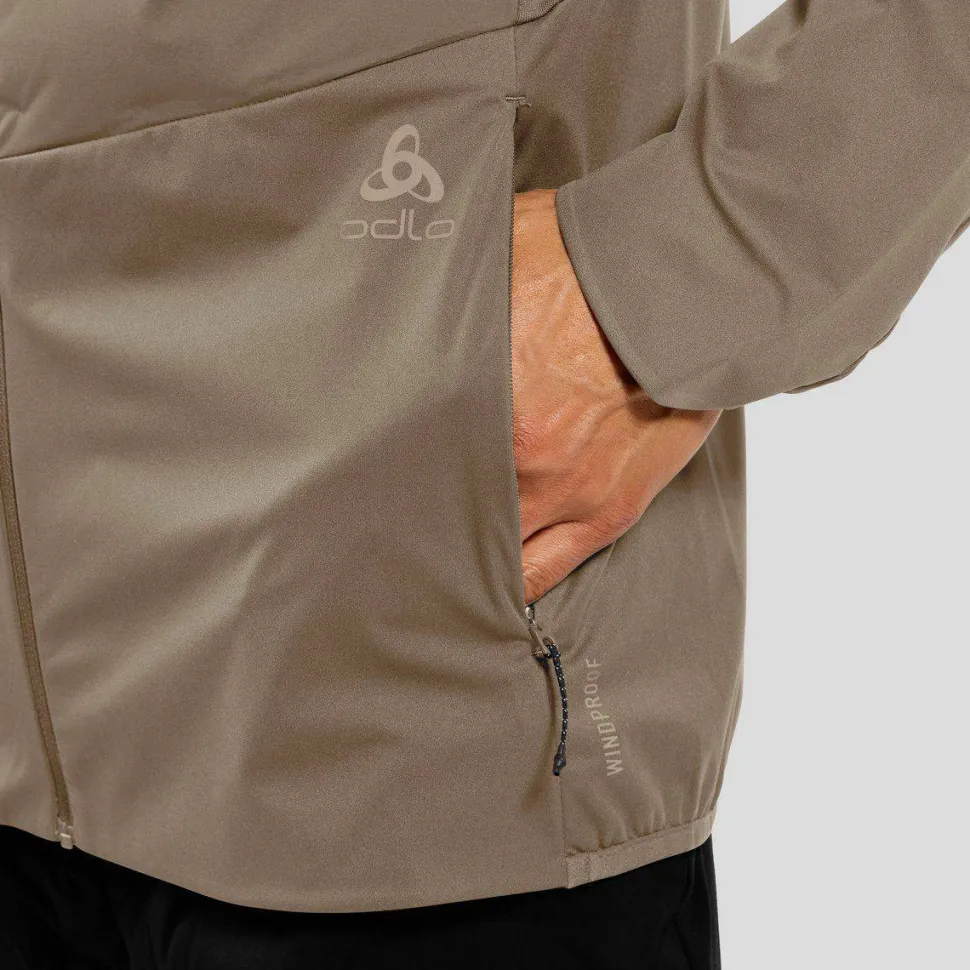 Odlo Men's Zeroweight Insulator Running Jacket Cinder