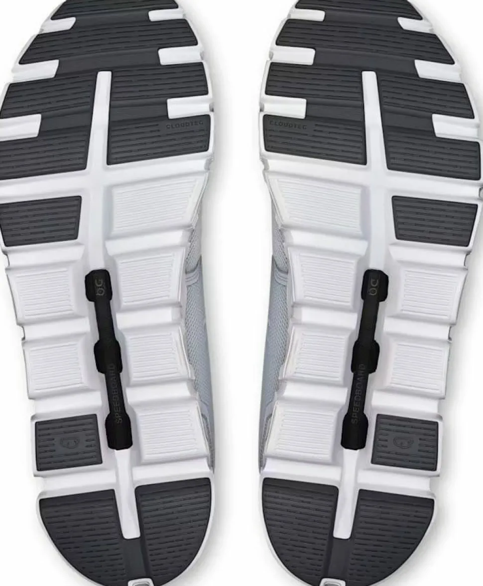On Men's Cloud 6 Glacier/White