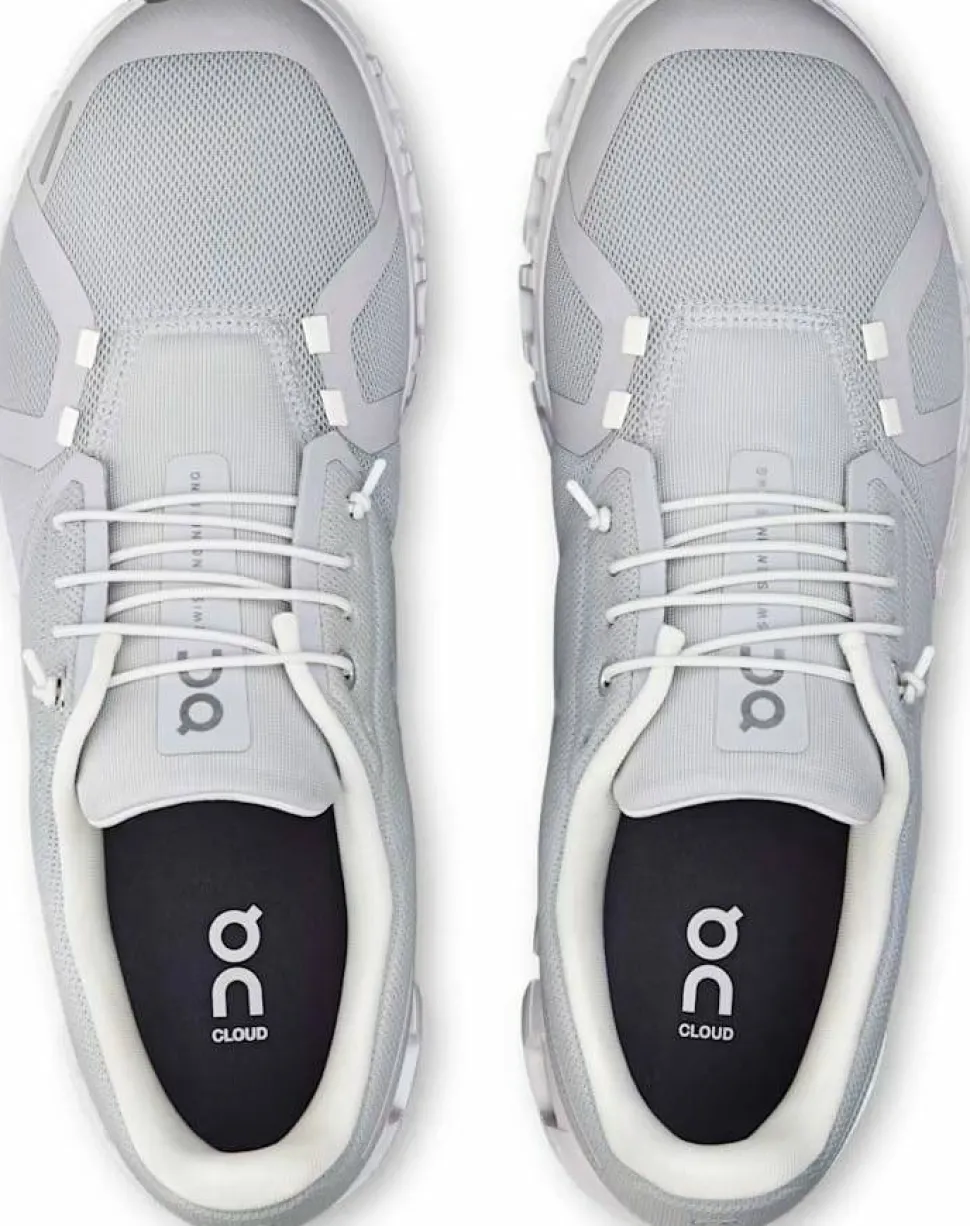 On Men's Cloud 6 Glacier/White