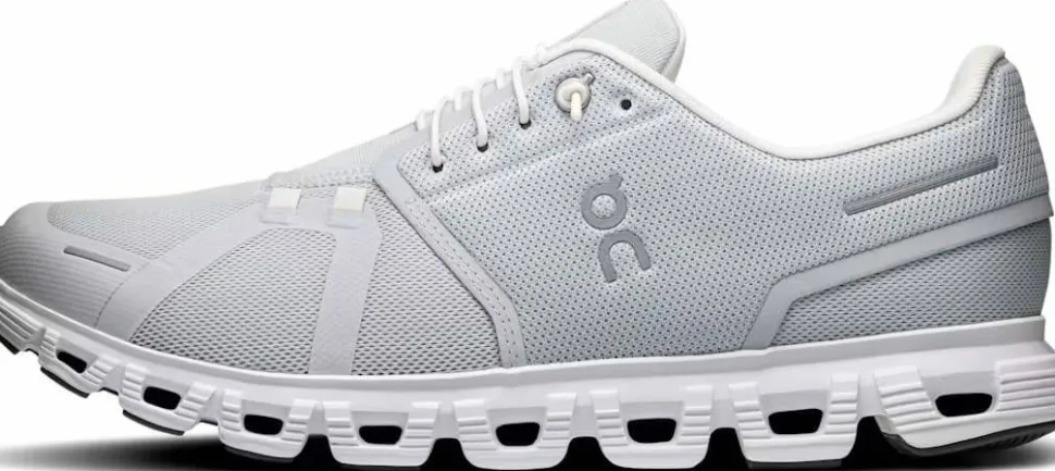 On Men's Cloud 6 Glacier/White