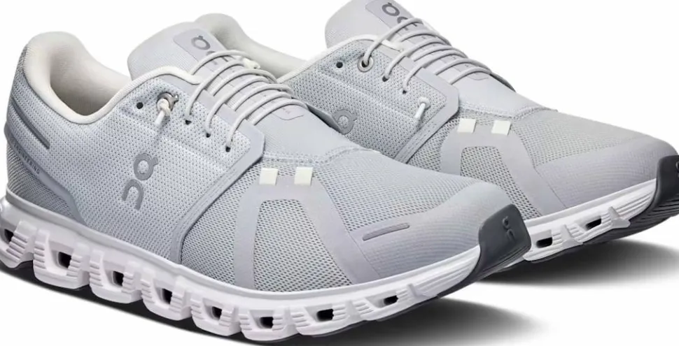 On Men's Cloud 6 Glacier/White