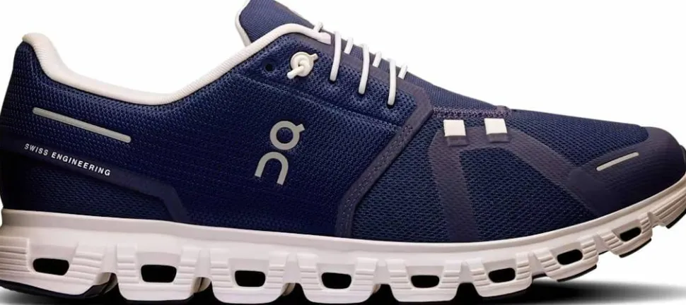 On Men's Cloud 6 Midnight/White