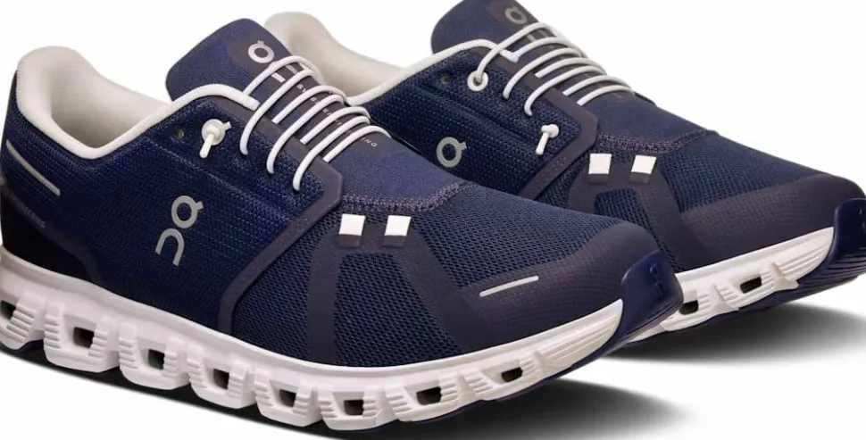 On Men's Cloud 6 Midnight/White
