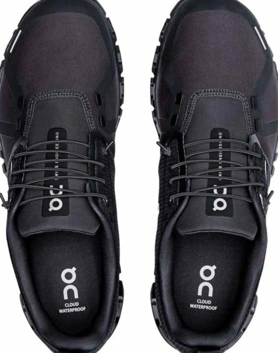 On Men's Cloud 6 Waterproof Black/Black
