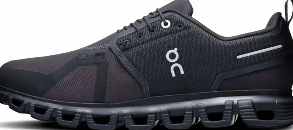 On Men's Cloud 6 Waterproof Black/Black
